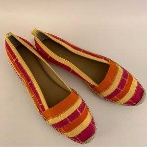 Adrienne Vittadini Multicolored Espadrilles Flats